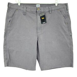 Lee Workwear Men's Painters Grey Pocket Tool Heavy Duty Carpenter Shorts 44 NWT